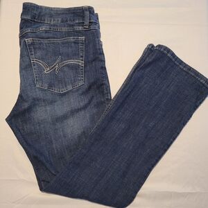 Wrangler Women's Boot Cut Jeans in Classic Blue